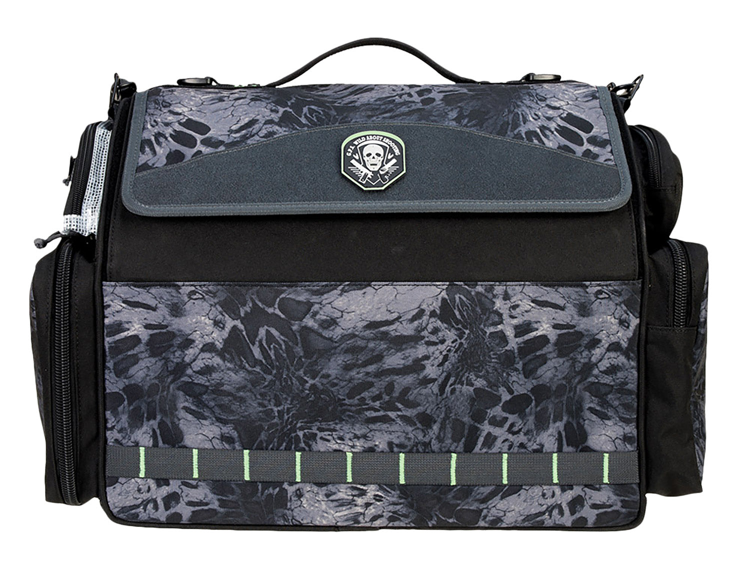 GPS Bags 1955BRN Barn PRYM1 Blackout Range Bag with Visual ID Storage System, Holds 8 Handguns