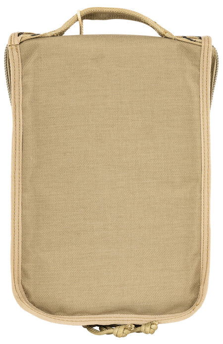 GPS Bags T1175PCT Tactical Tan 1000D Nylon Pistol Case with 4 Mag Storage Pockets, Holds 1 Handgun