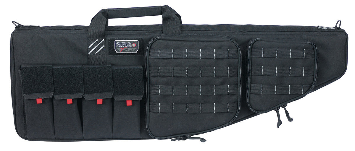 GPS Bags T35ARB Tactical AR Case 35" Black 1000D Nylon with Mag Pockets, Lockable Zippers & Teflon Coating