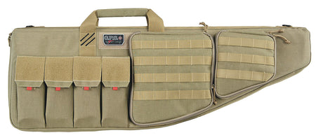 GPS Bags T35ART Tactical AR Case 35" Tan 1000D Nylon with Mag Pockets, Lockable Zippers & Teflon Coating