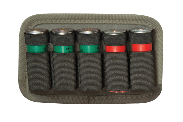 GPS Bags 207SH5 Shotshell Holder OD Green 1000D Nylon Hook and Loop Mount