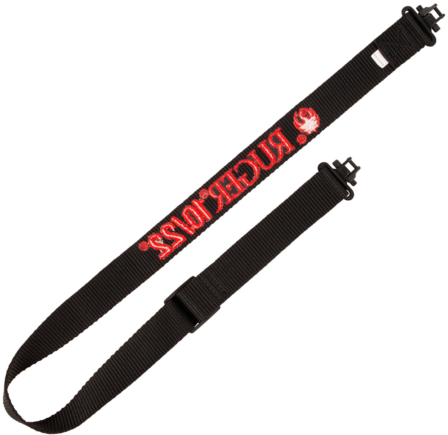 Ruger 10/22 Rifle Sling Black/Red Webbing 22"-40" OAL Adjustable with Swivels