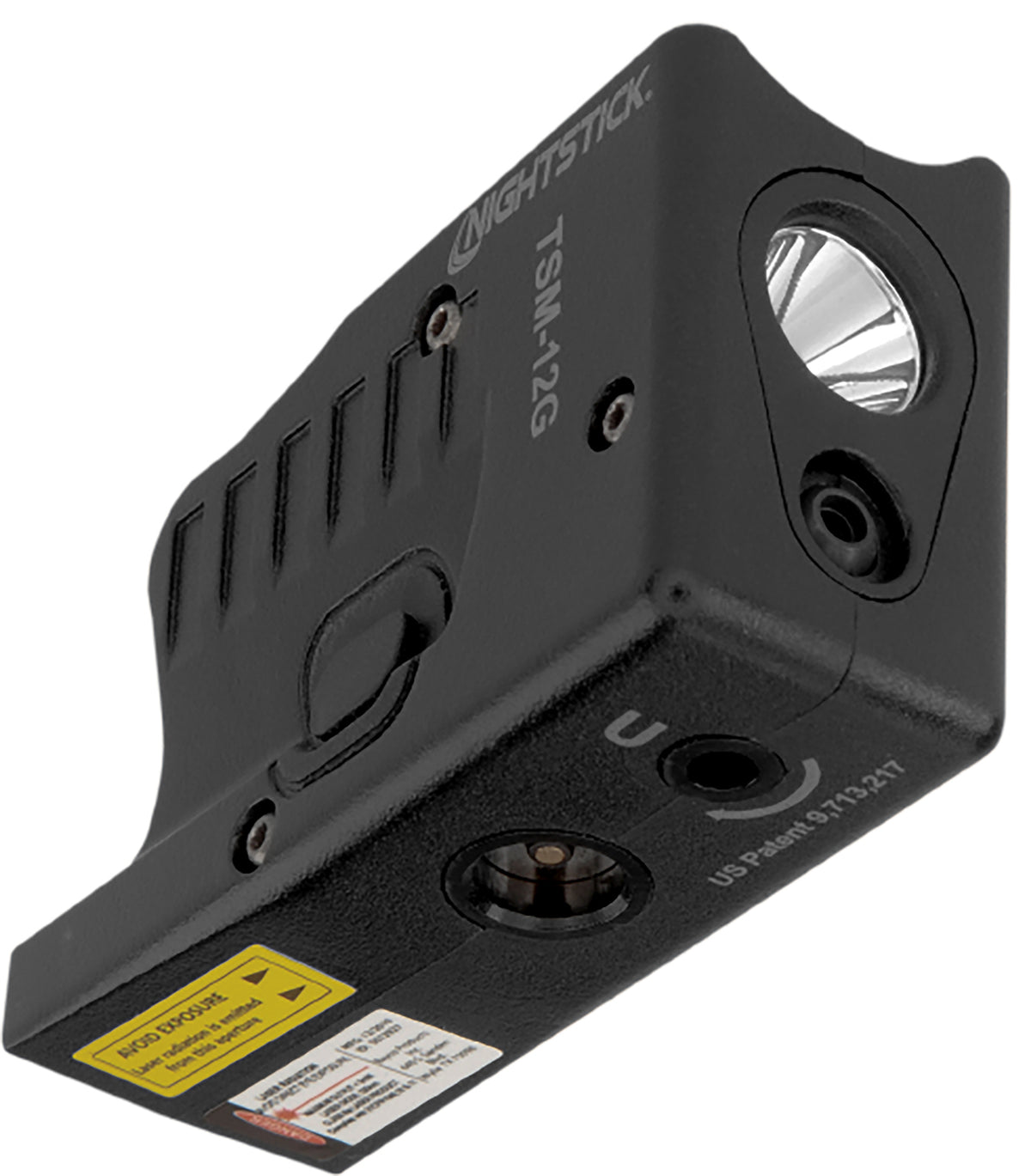 Nightstick TSM16G Subcompact Weapon-Mounted Light with Green Laser for Springfield Hellcat Black 150 Lumens