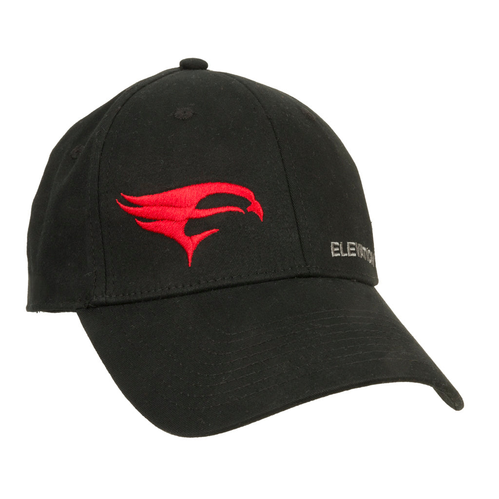 Elevation Fitted Stretch Hat Red/Black Universal Fit