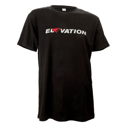 Elevation Logo Cotton Blend T-Shirt Black Small
