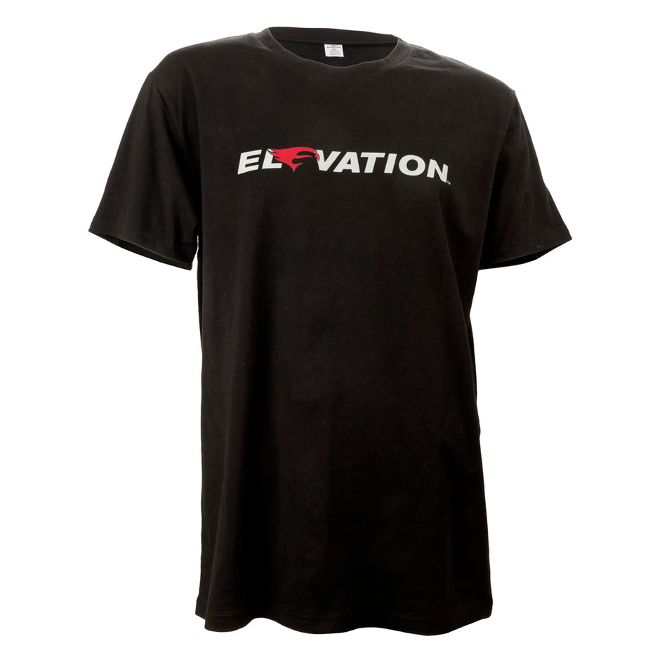 Elevation Logo Cotton Blend T-Shirt Black Large