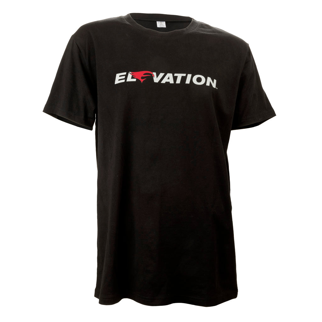 Elevation Logo Cotton Blend T-Shirt Black X-Large