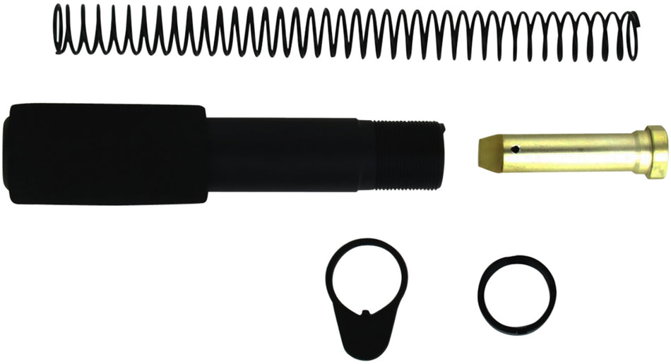 TacFire MAR049A AR-15 Mil-Spec Pistol Buffer Tube Kit Black