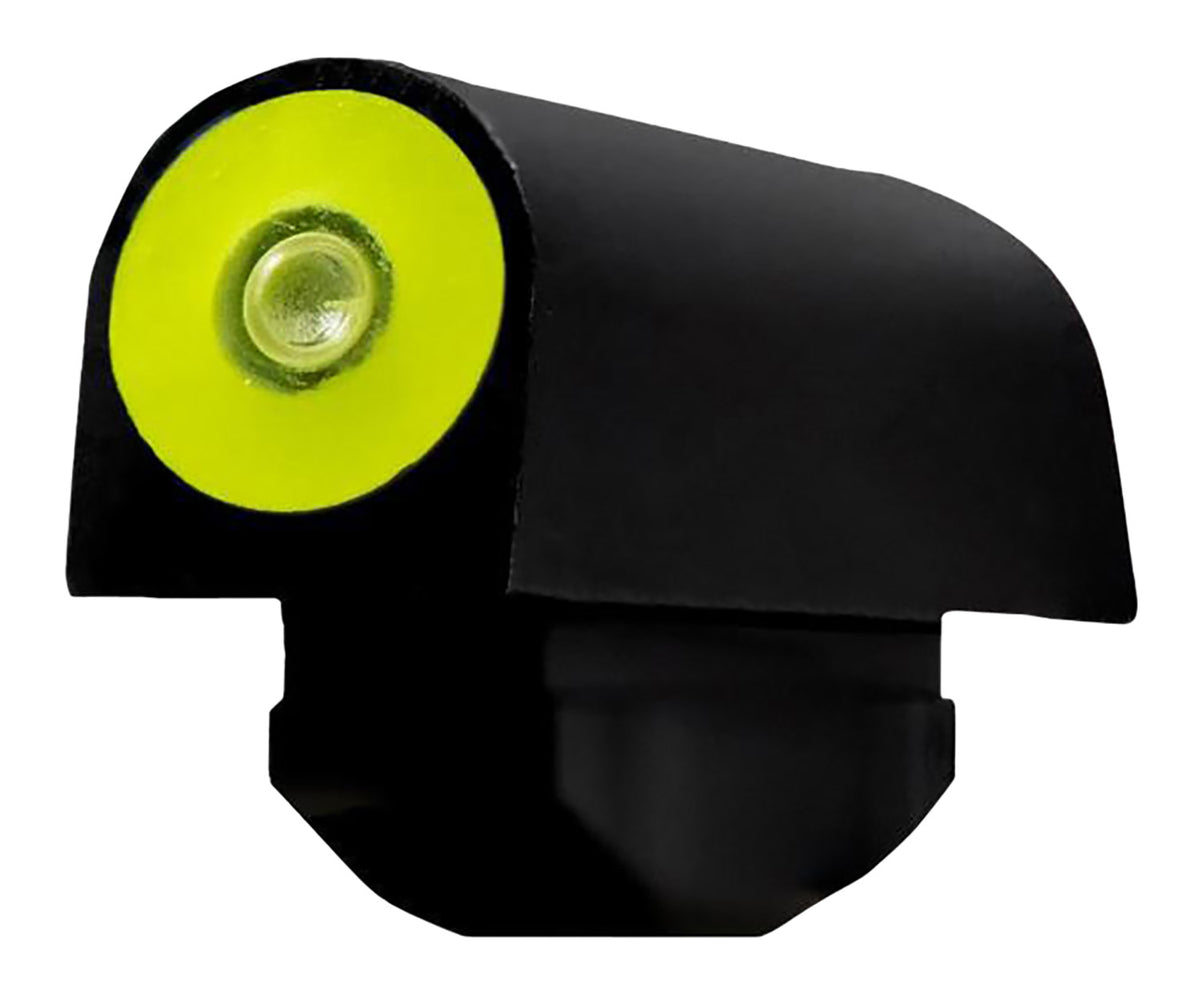 XS Sights RV0003N3Y Big Dot Tritium Revolver Front Sight for Smith & Wesson - Green Tritium Yellow Outline