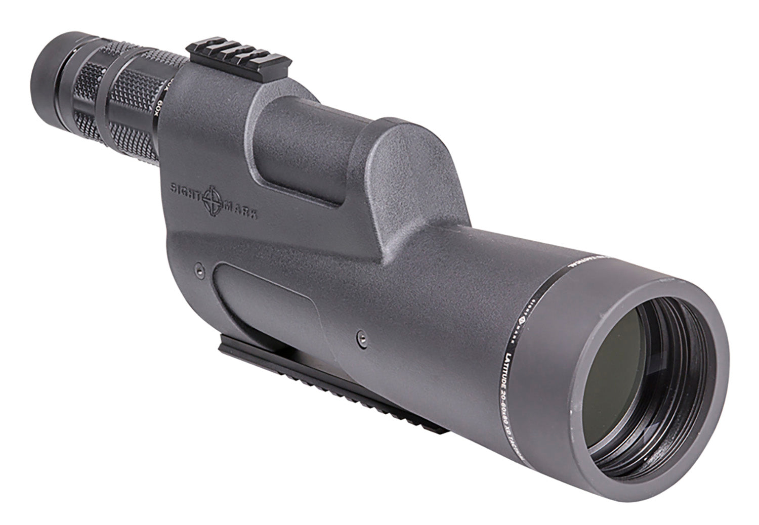 Sightmark SM11034T Latitude XD Tactical 20-60x 80mm Black Rubber Armor Spotting Scope