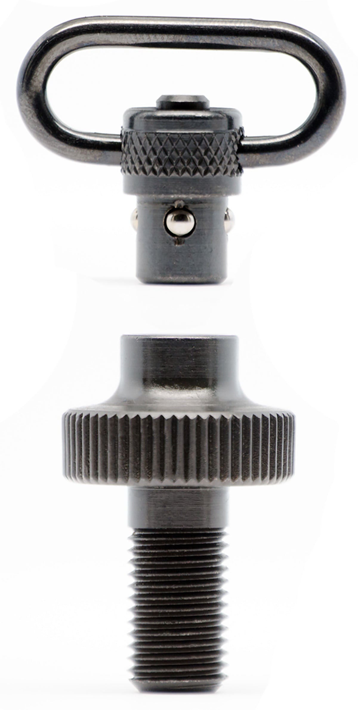 GrovTec GTSW308 Shotgun Mag Cap 1" Push Button Swivel Black Oxide Mossberg 500 12 Gauge
