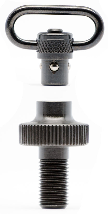 GrovTec GTSW308 Shotgun Mag Cap 1" Push Button Swivel Black Oxide Mossberg 500 12 Gauge