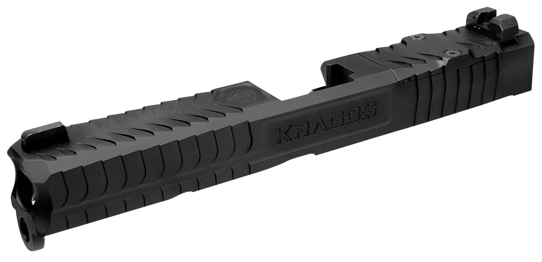 CMC Triggers SLD173GRMR Kragos Glock 17 Gen3 RMR Cut Slide Black DLC Stainless Steel