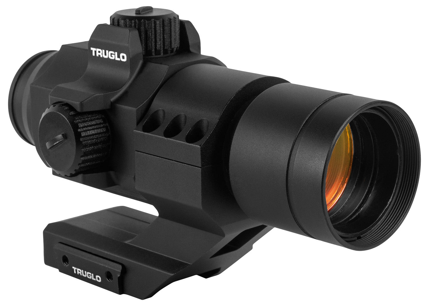 TruGlo Ignite Black Anodized 1x30mm 2 MOA Red Dot Sight with Cantilever Mount