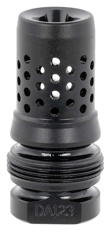 Dead Air DA123 Xeno Muzzle Brake Black Nitride 4140 Steel 1/2"-28 tpi
