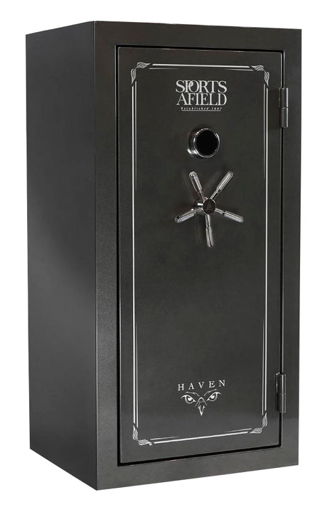 Sports Afield SECSA5930HX Haven Electronic Keypad/Key Entry Dark Gray Metallic Steel Holds 36 + 6 59" H x 30" W x 25" D Fireproof- Yes