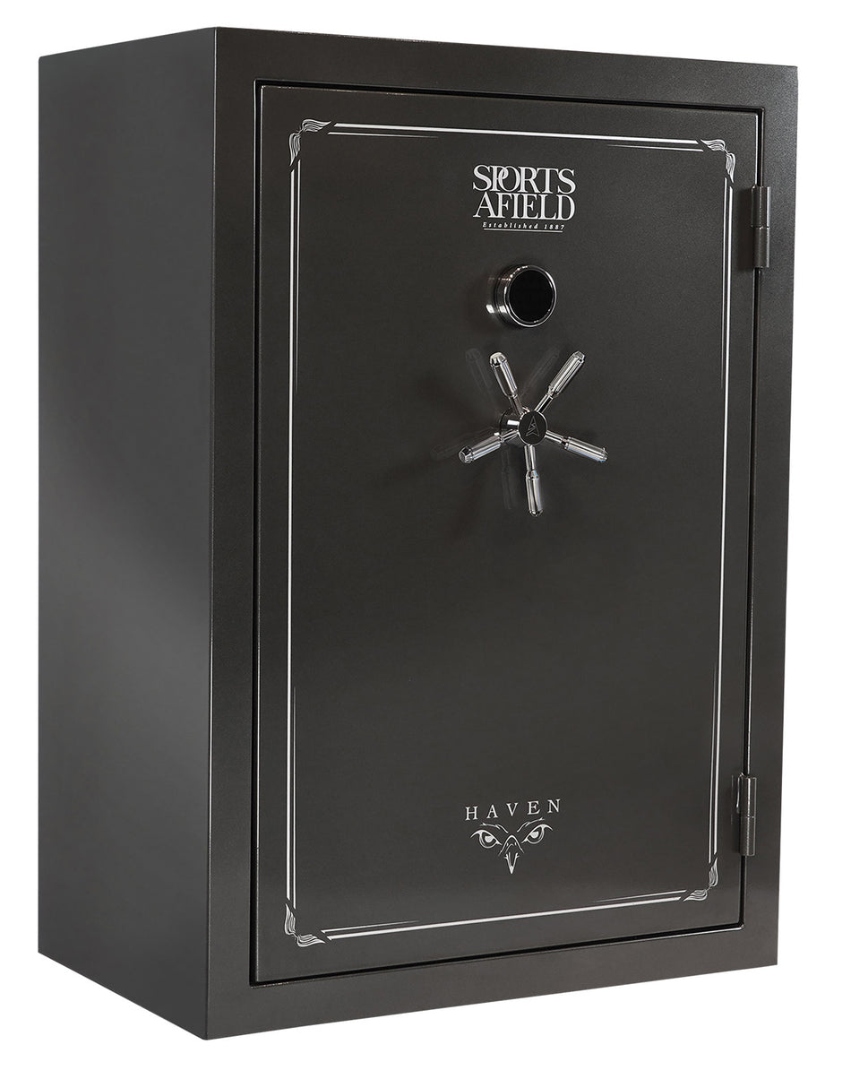 Sports Afield SECSA5942HX Haven Electronic Keypad/Key Entry Dark Gray Metallic Steel Holds 48 + 8 59" H x 42" W x 26" D Fireproof- Yes