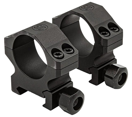 Sig Sauer SOA10024 Alpha 1 Scope Rings 35mm High Matte Black 0 MOA