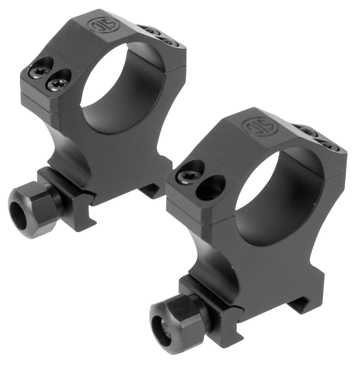 Sig Sauer SOA10025 Alpha 1 Scope Rings 35mm Extra High Matte Black 0 MOA