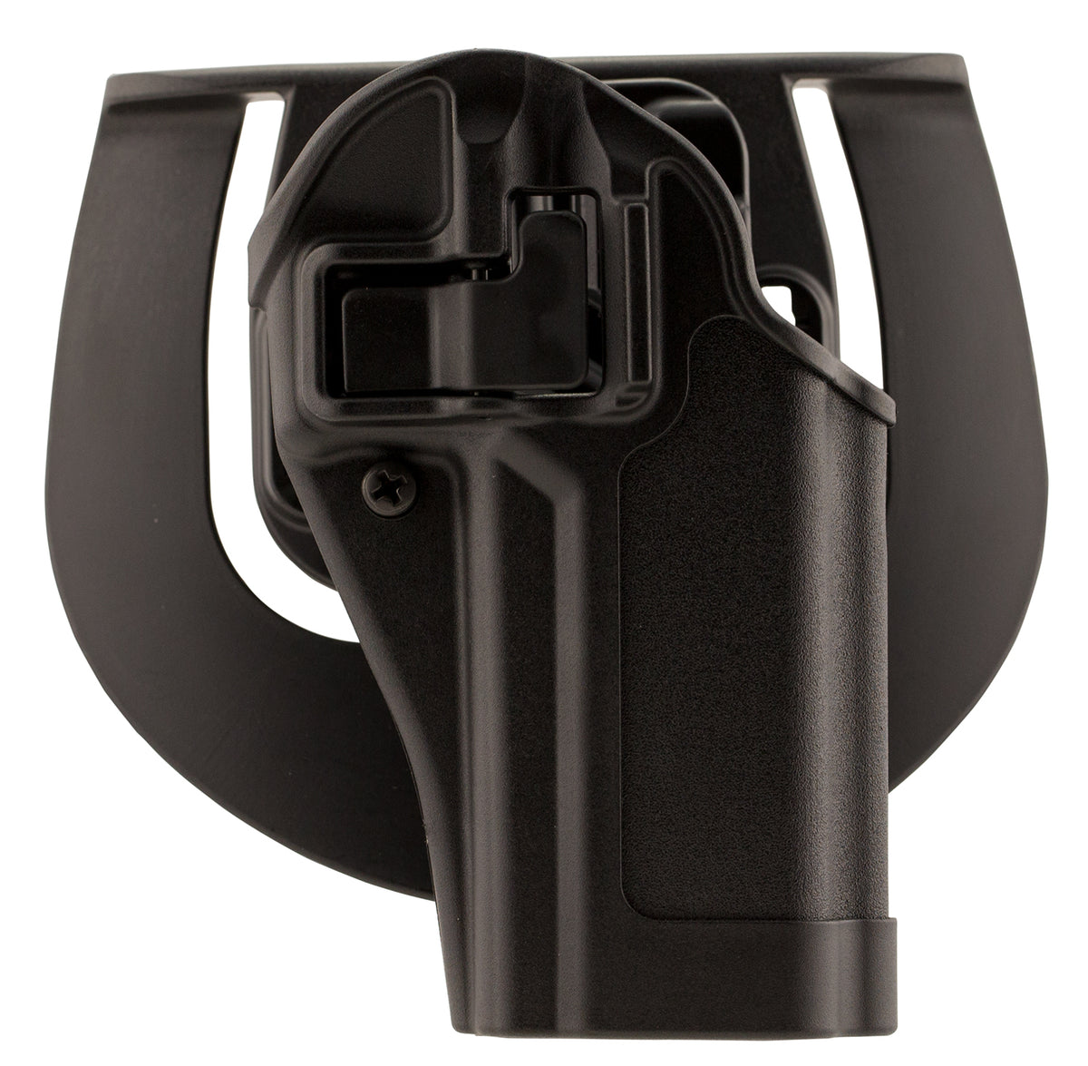 Blackhawk Serpa CQC OWB Holster Size 61 Matte Black Polymer Belt Loop/Paddle Fits Sig P250/P320 Right Hand