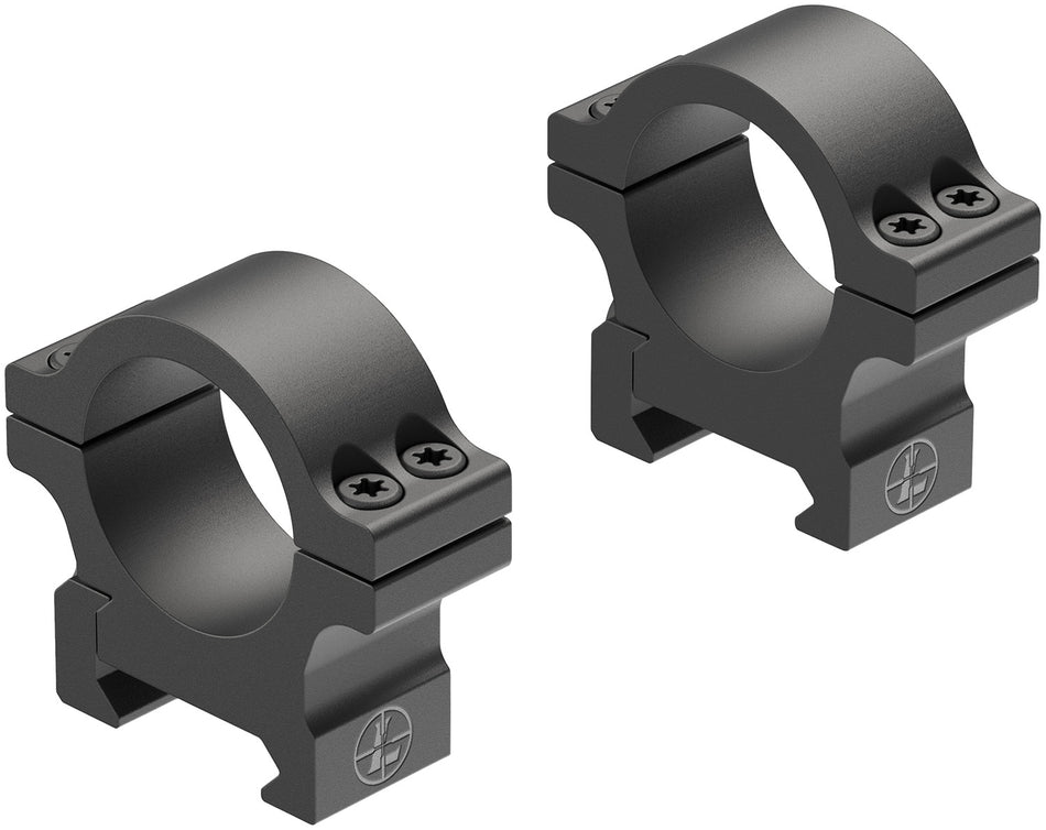 Leupold 180943 Open Range Cross-Slot Scope Rings Matte Black 1-Inch Low Picatinny/Weaver
