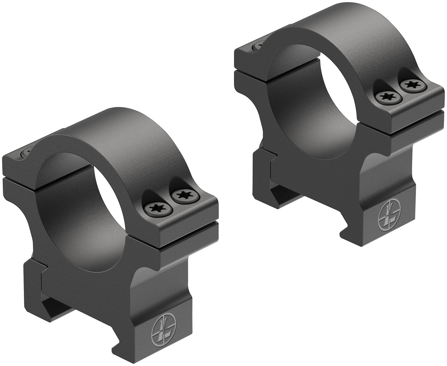 Leupold 180944 Open Range Cross-Slot Scope Rings Matte Black 1-Inch Medium Picatinny/Weaver