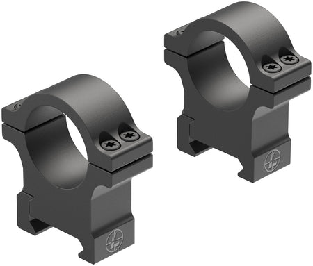 Leupold 180945 Open Range Cross-Slot Scope Rings Matte Black 1-Inch High Picatinny/Weaver