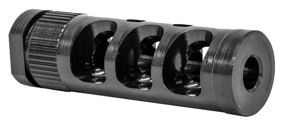 GrovTec US GTHM316 G-Comp Muzzle Compensator 308 Cal Black Nitride Steel 5/8"-24 Threads