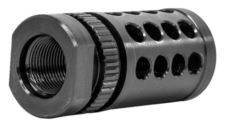 GrovTec US GTHM317 G-Nite Flash Suppressor 1/2"-28 tpi Black Nitride Steel for 223 Cal