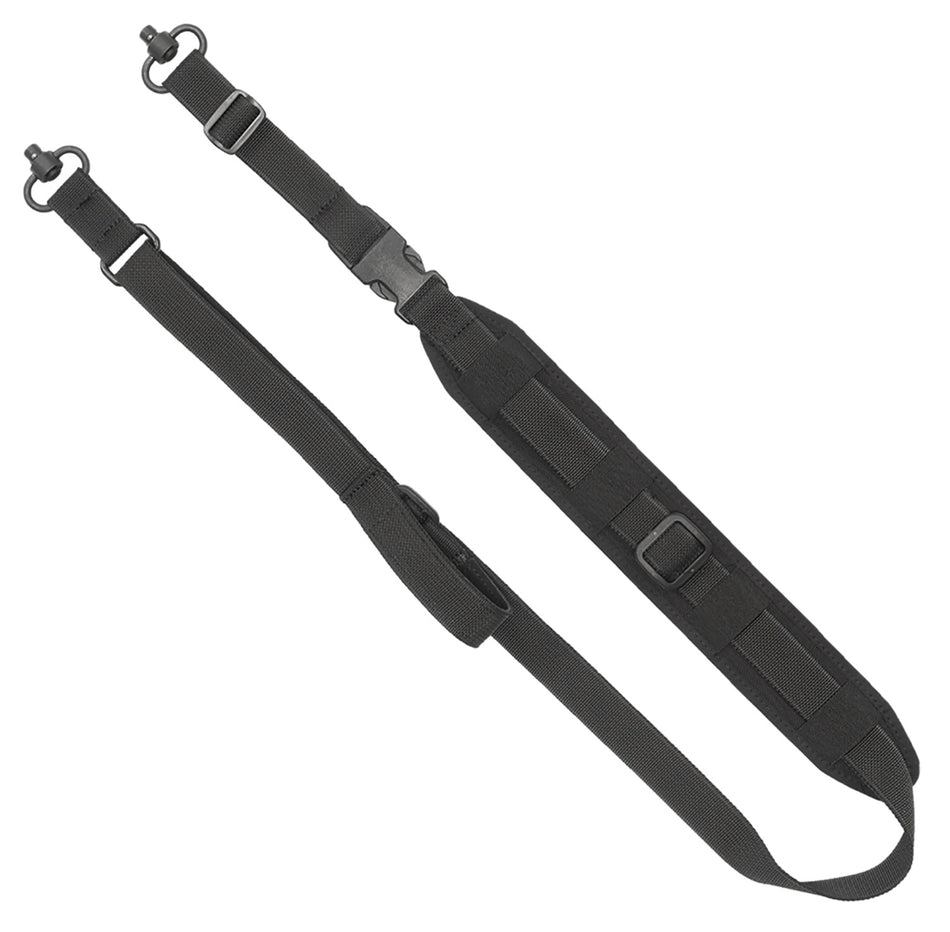 GrovTec GTSL127 QS 2-Point Sentinel Black Adjustable Rifle/Shotgun Sling