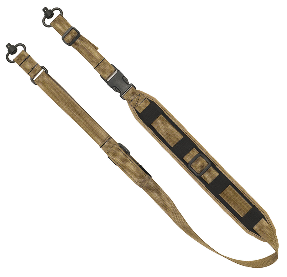 GrovTec GTSL129 QS 2-Point Sentinel Coyote Brown Adjustable Rifle/Shotgun Sling