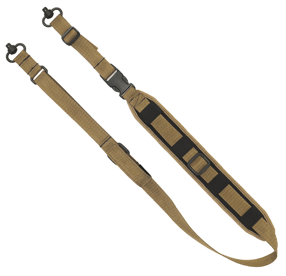 GrovTec GTSL129 QS 2-Point Sentinel Coyote Brown Adjustable Rifle/Shotgun Sling