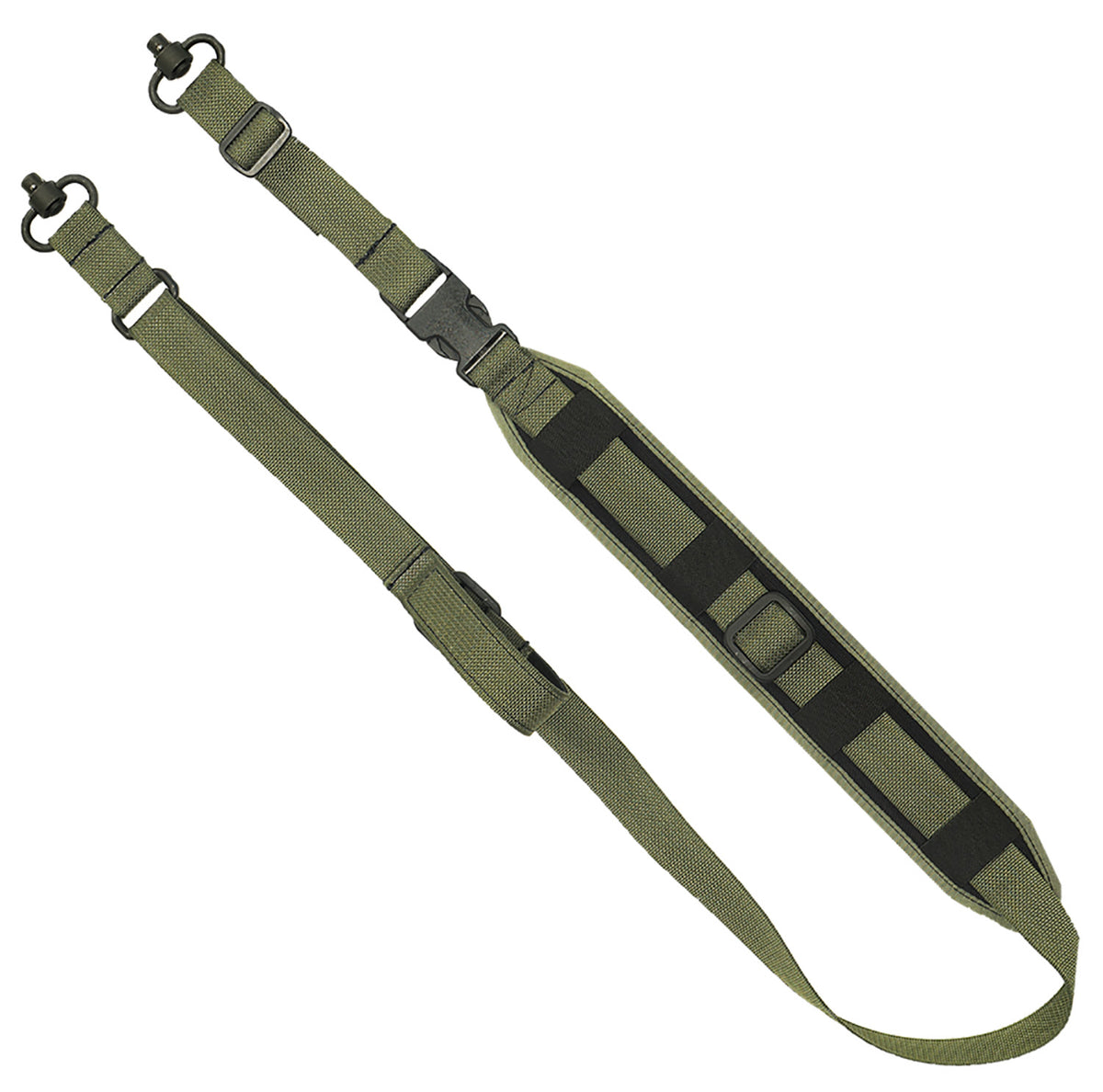 GrovTec GTSL130 QS 2-Point Sentinel OD Green Adjustable Rifle/Shotgun Sling