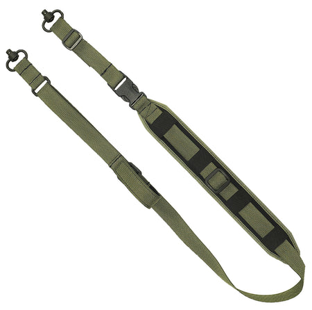 GrovTec GTSL130 QS 2-Point Sentinel OD Green Adjustable Rifle/Shotgun Sling