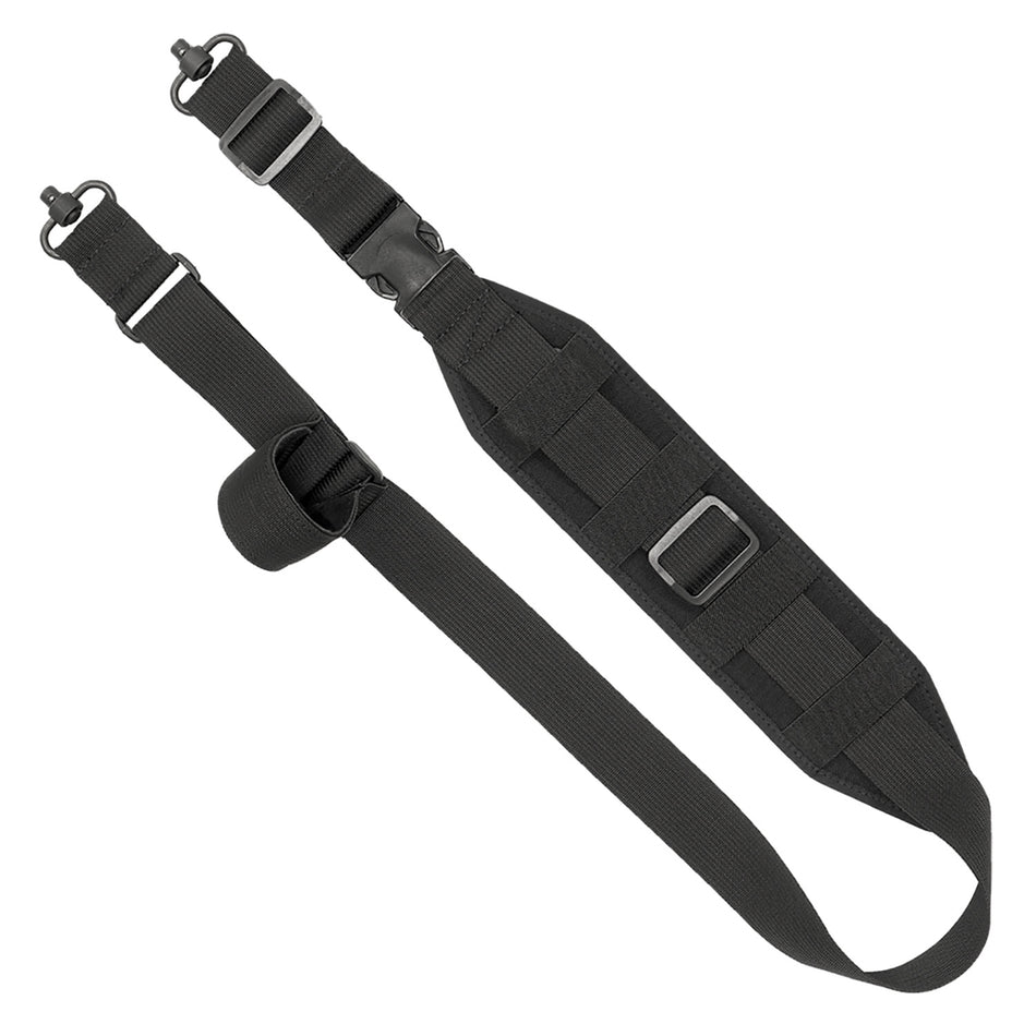 GrovTec GTSL133 QS Heavy Gunner Black Adjustable Rifle/Shotgun Sling