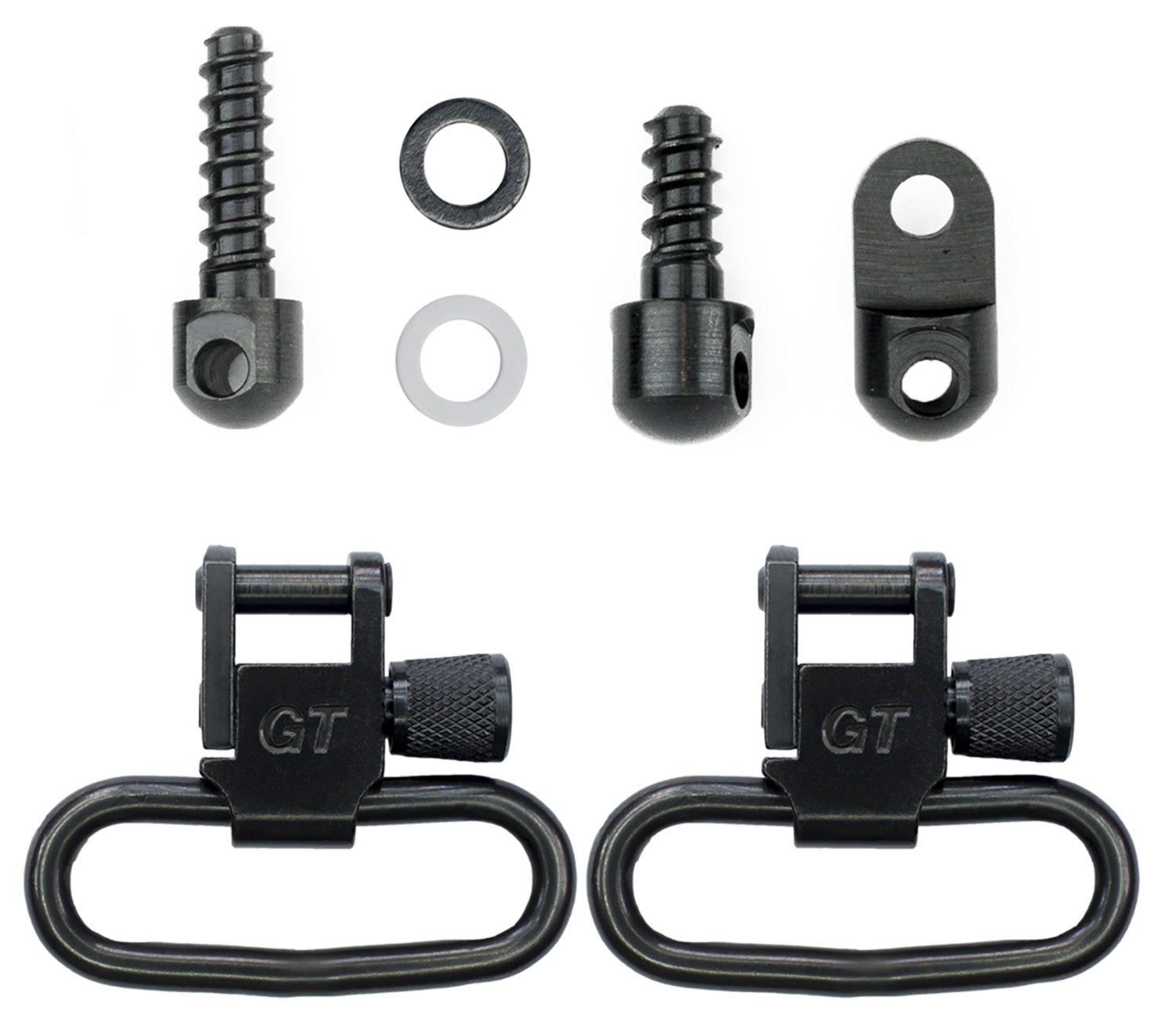 GrovTec GTSW313 Rifle Swivel Set 1.25" Black Phosphate Ruger 10/22