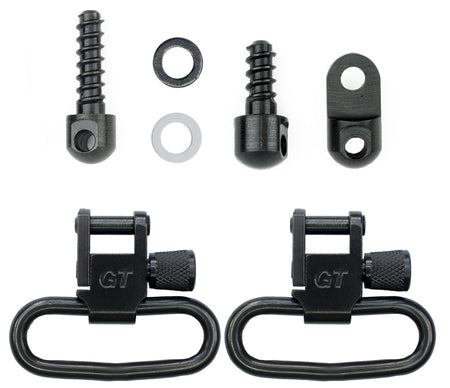 GrovTec GTSW313 Rifle Swivel Set 1.25" Black Phosphate Ruger 10/22