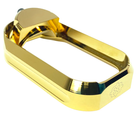 Cross Armory CRGFMWGD Flared Magwell for Glock Gen 1-3 Gold Anodized Aluminum