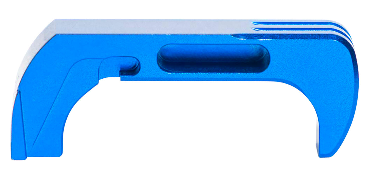 Cross Armory CRG5MCBL Extended Mag Catch for Glock Gen4-5 – Blue Anodized Aluminum