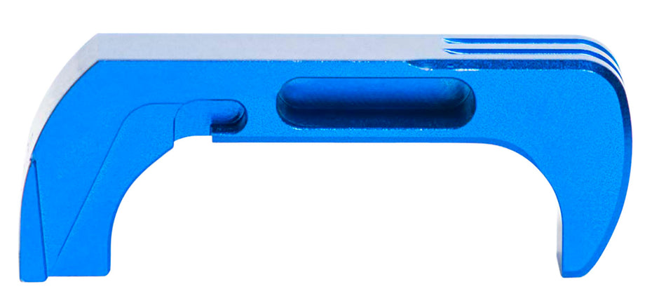Cross Armory CRG5MCBL Extended Mag Catch for Glock Gen4-5 – Blue Anodized Aluminum