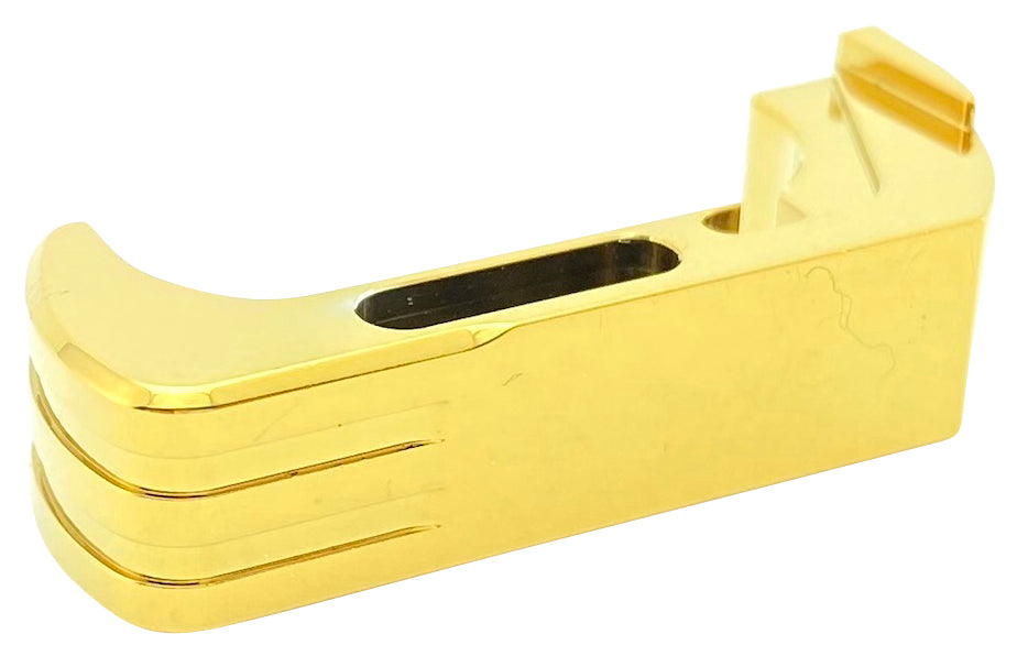 Cross Armory CRG5MCGD Extended Mag Catch for Glock Gen4-5 – Gold Anodized Aluminum