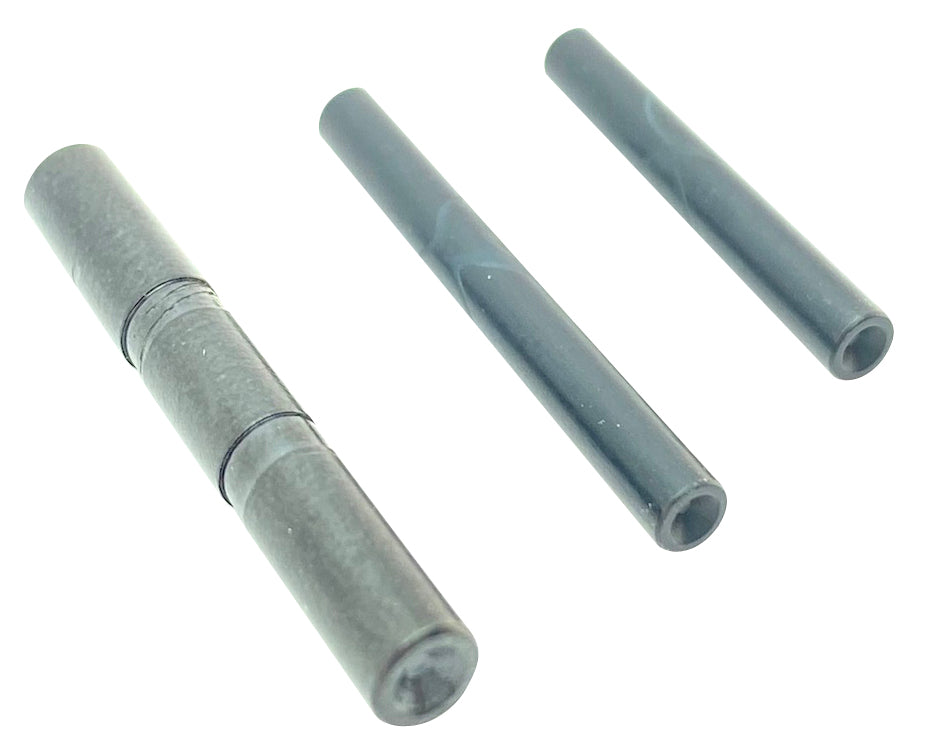Cross Armory 3-Pin Dimpled Set for Glock 17/19/26/34 Gen5 - Black Steel