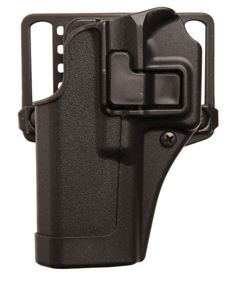 Blackhawk Serpa CQC OWB Holster Size 68 Matte Black Polymer Belt Loop/Paddle Compatible with Glock 43 Left Hand
