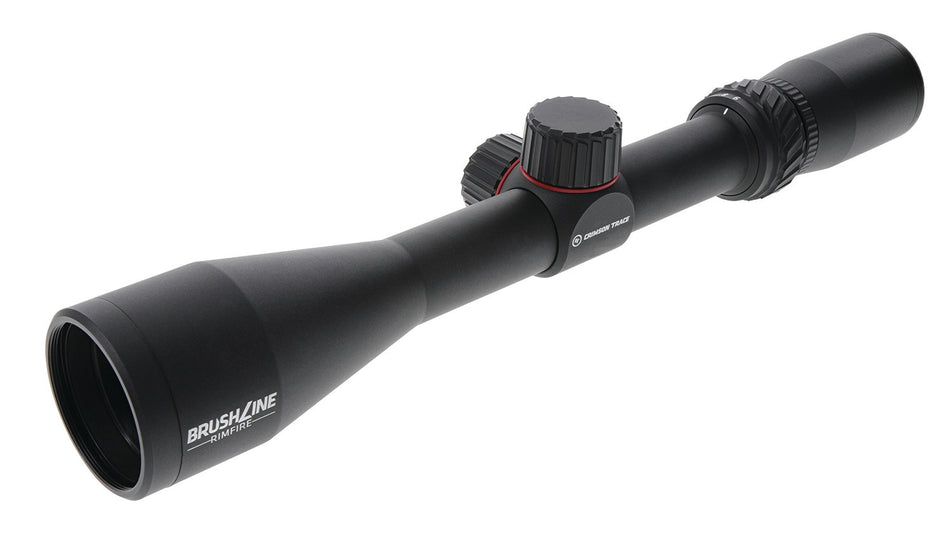 Crimson Trace Brushline 3-9x40mm 1-Inch Tube BDC Rimfire Reticle Rifle Scope Black Anodized