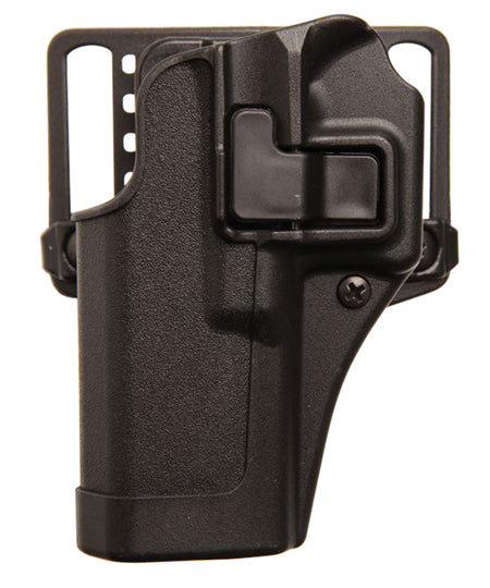 Blackhawk Serpa CQC OWB Holster Size 68 Matte Black Polymer Belt Loop/Paddle Compatible with Glock 43 Right Hand