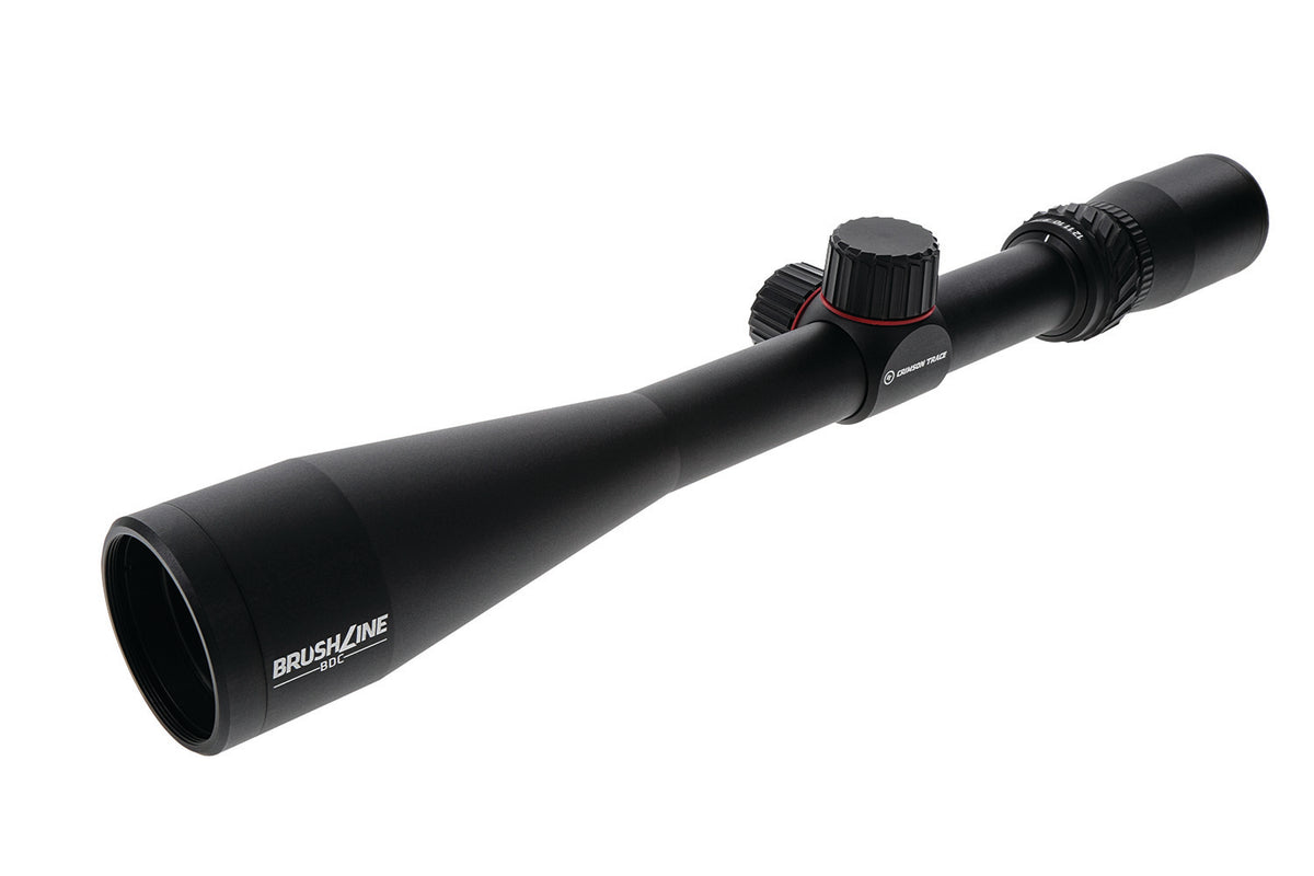 Crimson Trace Brushline 4-12x40mm Black Anodized 1-Inch Tube BDC Reticle Rifle Scope
