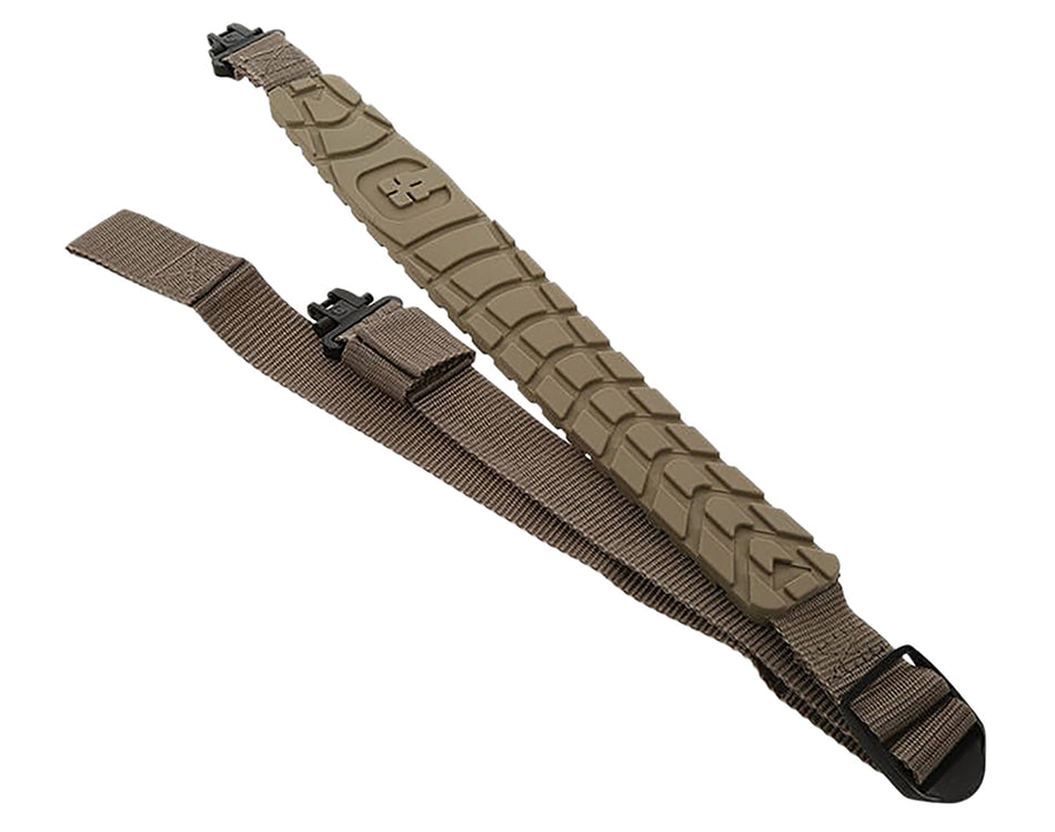 Caldwell 1131996 Max Grip Slim Sling Flat Dark Earth Adjustable 20-41 Inch Rifle with QD Swivels