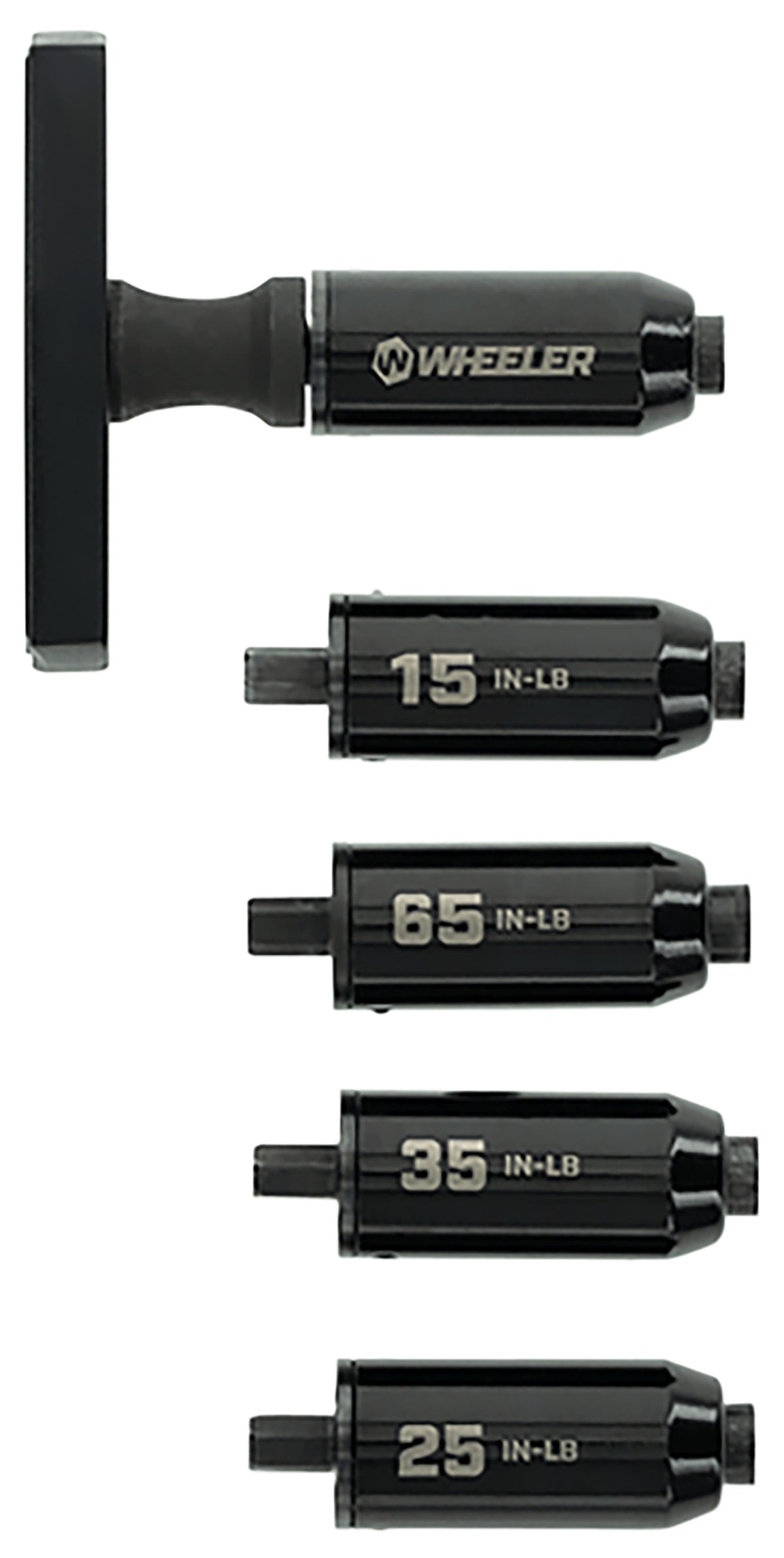Wheeler FAT Stix Preset Torque Wrench Set, Black/Yellow, 4 Torque Settings with Carry Case