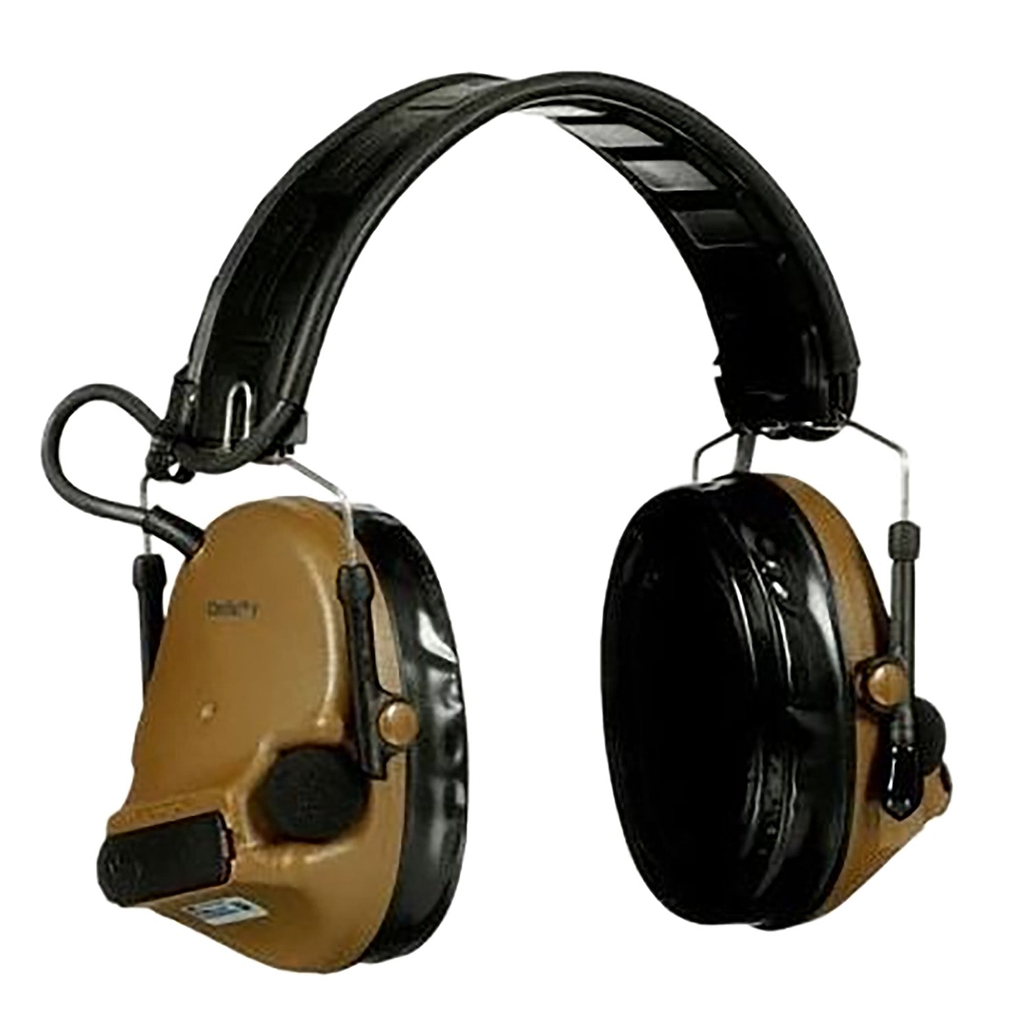 Peltor ComTac V Electronic Hearing Defender Headset 23 dB Over-the-Head Coyote Brown