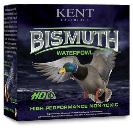 Kent Cartridge B123W405 Bismuth Waterfowl 12 Gauge 3" 1-3/8oz 5 Shot 1450 fps